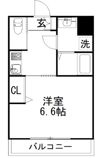 パラシアⅡの間取り画像