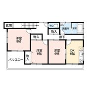綾西4丁目アパートの間取り画像