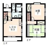 コスモ98の間取り画像