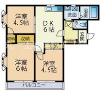 SHハイムの間取り画像