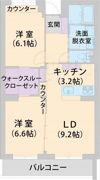パラッツォ淵野辺Ⅰの間取り画像
