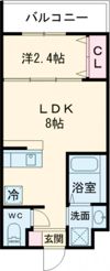 リアコート千里丘2NORTHの間取り画像