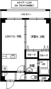 ヒルズY・Kの間取り画像
