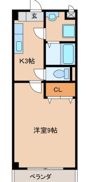 グリーン花水木Ⅲの間取り画像