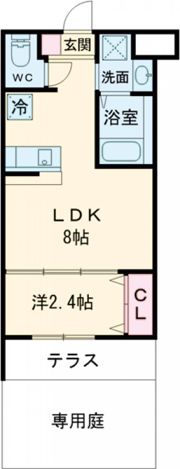 リアコート千里丘2NORTHの間取り画像