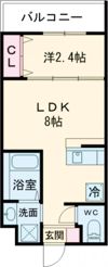 リアコート千里丘2NORTHの間取り画像
