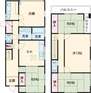 すずらん台東1番町戸建賃貸の間取り画像
