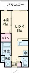 リアコート千里丘2NORTHの間取り画像