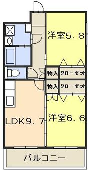 ラシーヌIの間取り画像