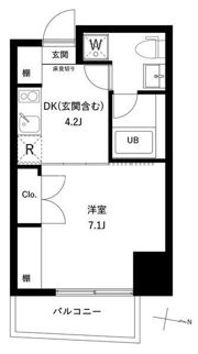 リテラス押上の間取り画像