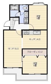 マンションストークVの間取り画像