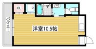 エスパシオ別府の間取り画像