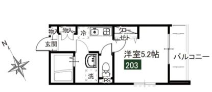 アルブル八王子千人町の間取り画像