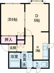 マンションサンシティーⅡの間取り画像