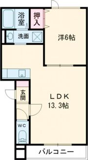 クリークウッドⅤの間取り画像