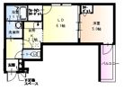 フジパレス和歌山駅南Ⅰ番館の間取り画像
