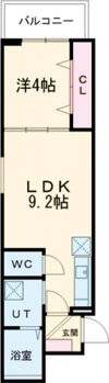 プレミア大日の間取り画像