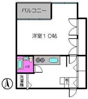 フェミネ八王子の間取り画像