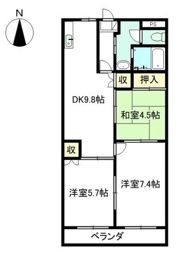 メゾン永遠の間取り画像