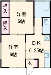 インプルーブ稲荷の間取り画像