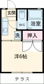 グリーコーポラスの間取り画像