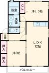 ディアスⅡの間取り画像