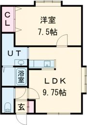 ツインかたばみの間取り画像
