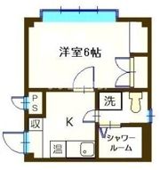 パレス相模大野の間取り画像