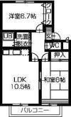 エクセレント弥生の間取り画像
