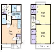 DUPLEX SHINZO Ⅰ（デュープレックス シンゾー ワン）の間取り画像