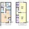 DUPLEX SHINZO Ⅰ（デュープレックス シンゾー ワン）の間取り画像
