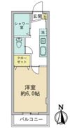 共栄ハイツの間取り画像