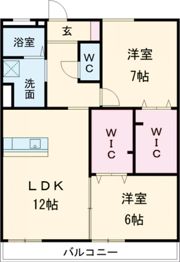 クリスタルハイツの間取り画像