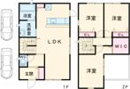 和井取戸建3号地の間取り画像