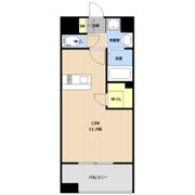 LIBTH新町WESTの間取り画像