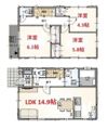 グランソフィア北入曽Ⅰの間取り画像