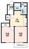 クラールA棟の間取り画像