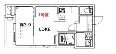 ?le de la Main Elevee higashiurawa（イル ドゥ ラ マン エレヴェ ヒガシウラワ）の間取り画像