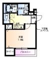 フジパレス滝井元町Ⅱ番館の間取り画像