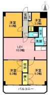 ベネフィット本厚木の間取り画像