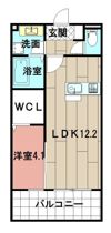 Studie GAMOUの間取り画像
