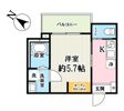 シャルル上福岡の間取り画像