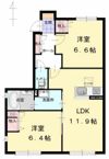 シャーメゾン北野の間取り画像