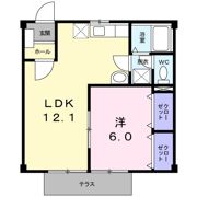 アビタシオンマユの間取り画像