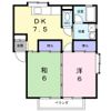 渡辺コーポの間取り画像
