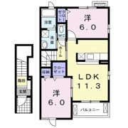 セジュールパークの間取り画像