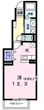 エレガンテ カーサの間取り画像