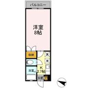 ラフォーレ東勝山の間取り画像