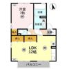 ラッキーハイツ Cの間取り画像