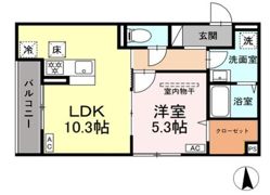 エリシア泉町の間取り画像